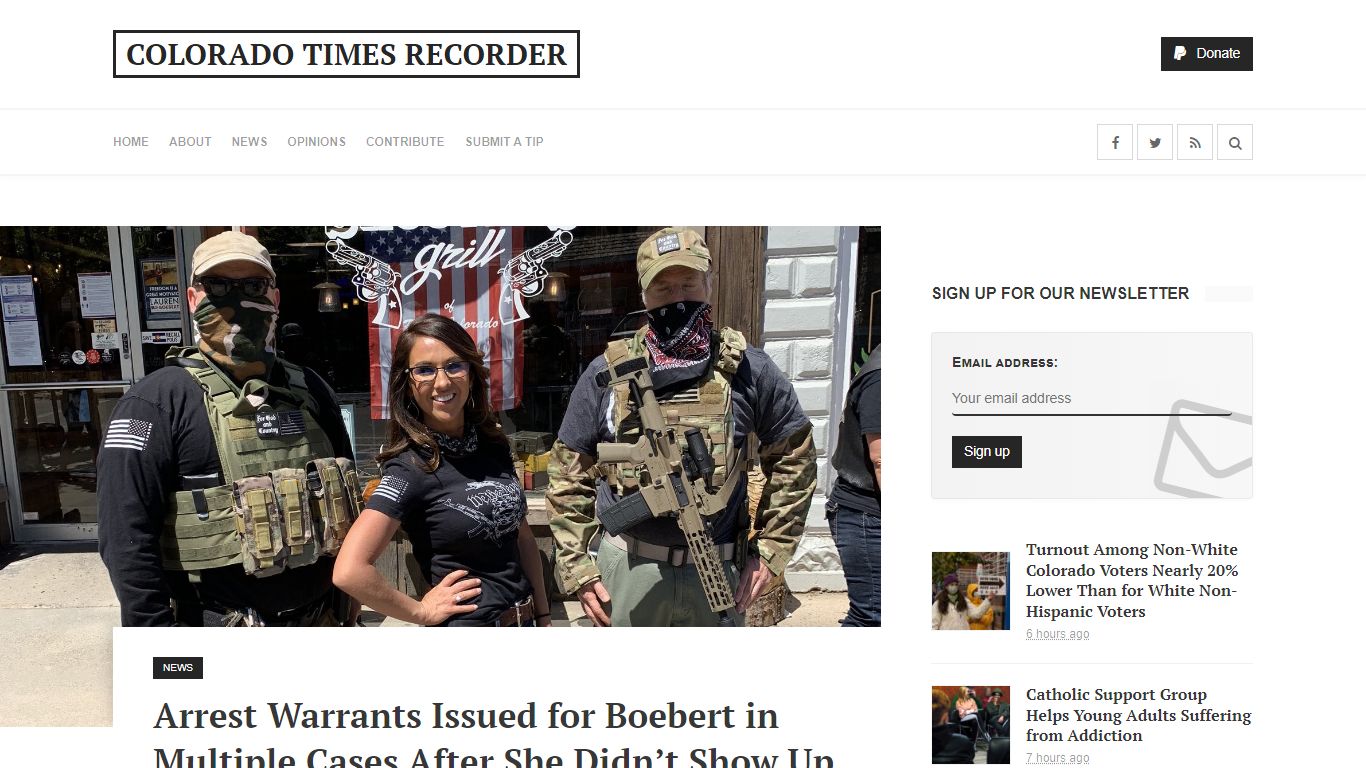 Arrest Warrants Issued for Boebert in Multiple Cases After She Didn't ...