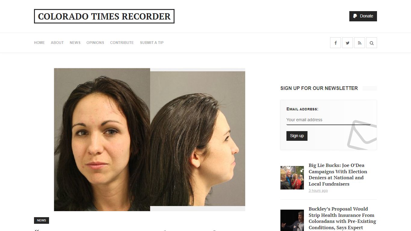 "I Even Got a Pretty Mugshot Out of It," Says Boebert, Mocking Her Arrest